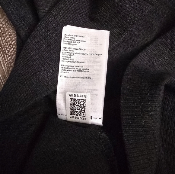 adidas Originals top women’s black color IU2456 size M - Picture 7 of 9